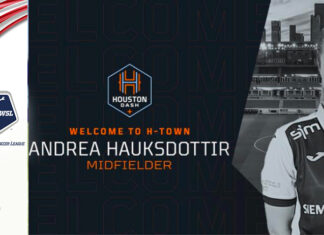 Houston Dash firma con l’islandese Andrea Hauksdottir