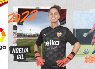 Noelia Gil rinnova fino al 2022 con il Valencia Noelia Gil, Valencia cFF rinnovo