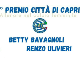 Allenare nel calcio femminile: domani la prima edizione del Premio Capri