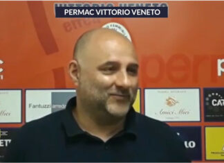 Permac Vittorio Veneto, parla mister Massimo Zoni dopo Portogruaro: “Contento della prestazione. Ora ci aspettano 3 partite molto dure”