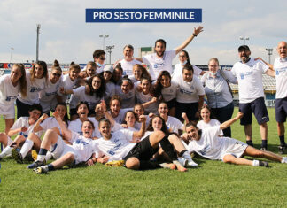 Festa Pro Sesto al Breda: è Serie B per la Femminile