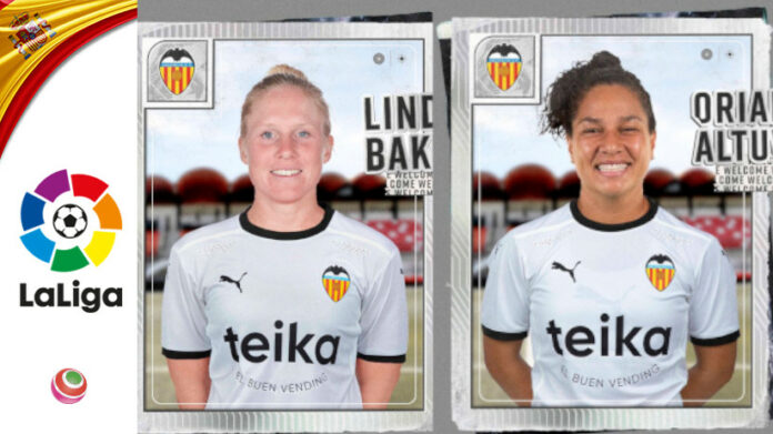 PrimeraDivision-Femenina-2021-Valencia-Linda_Bakker-Oriana_Altuve Linda Bakker - Oriana Altuve - Valencia cf