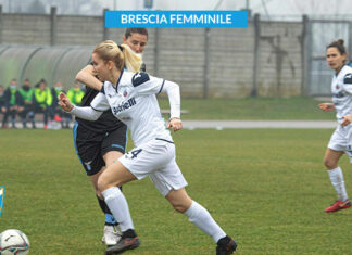 Claudia Saggion, tecnica al servizio del centrocampo del Brescia Calcio Femminile
