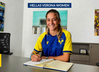 Francesca Quazzico per la difesa dell’Hellas Verona Women