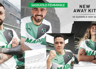 Puma e U.S. Sassuolo calcio presentano il nuovo away kit
