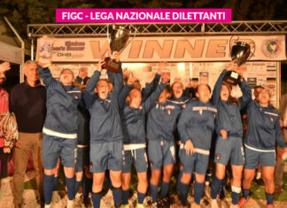 Tripudio Under 20 LND femminile che batte per 5-0 il Napoli e alza al cielo la Shalom Cup