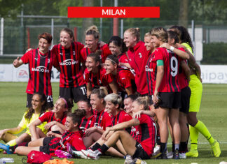 Le rossonere pronte per il loro debutto assoluto in UEFA Women’s Champions Leaguecontro lo Zurigo