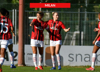 Milan, tanta sostanza e concretezza fra pressing, possesso palla e il pallino di innescare le proprie attaccanti per tutta la partita