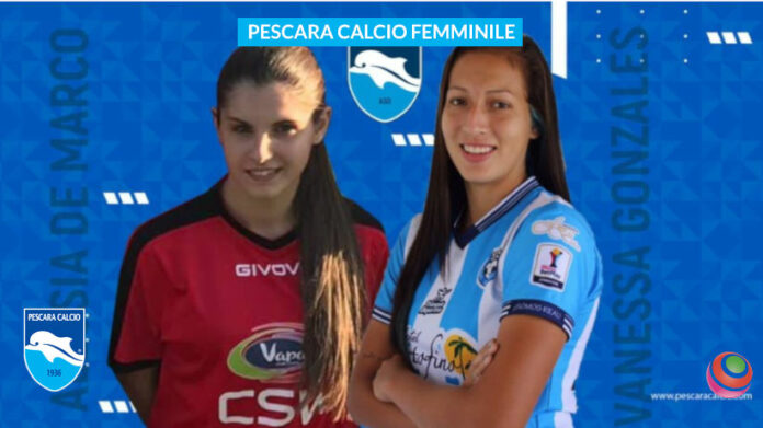 pescara-calcio-alessia-de-marco-vanessa-gonazales pescara-calcio-alessia-de-marco-vanessa-gonazales