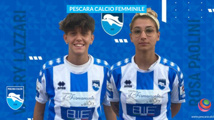 pescara-calcio-Rosa-Paolini-Valery-Lazzar pescara-calcio-Rosa-Paolini-Valery-Lazzar