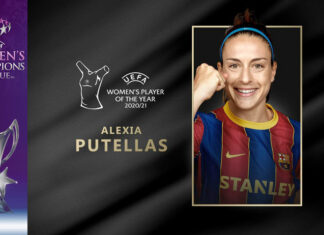 Alexia Putellas eletta Calciatrice dell’Anno UEFA 2020/21