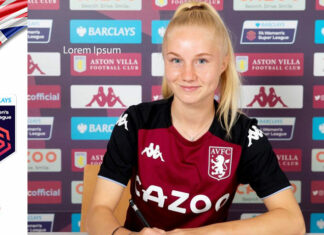 Laura Blindkilde Brown ha firmato il suo primo contratto da professionista con l’Aston Villa Women