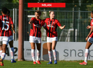 Milan Femminile: successo con manita in amichevole per le rossonere