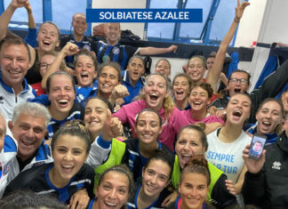 Fabiana Vischi, Alice Coppola e Gaia Barbini danno alla Solbiatese Azalee gli ottavi di Coppa Italia