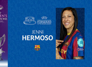Jenni Hermoso nominata Attaccante della Stagione per la Women’s Champions League 2020/21