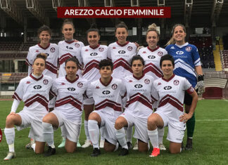 Arezzo-Solbiatese Azalee 2-2: esordio dolceamaro, gol di Razzolini in apertura e di Paganini allo scadere in 10