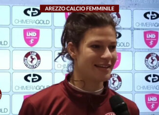 Evelyn Vicchiarello e Martina Ceccarelli, Arezzo Calcio Femminile: “Contente per la vittoria. Ora testa per la prossima gara”
