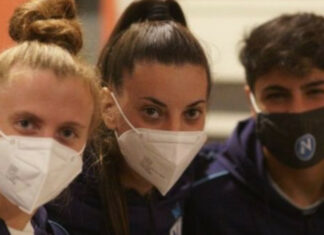 Napoli Femminile presente al VII Premio Fausto Rossano con Arianna Acuti, Paola Di Marino e Martina Toniolo