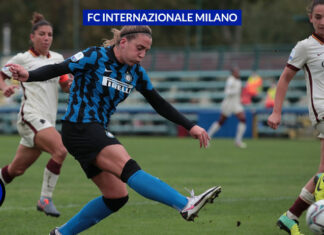 L’Inter supera la Roma nel recupero, gol di Nchout allo scadere, e grande gioia sugli spalti