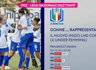L’Under 20 femminile in tv, appuntamento il 27 ottobre su Sky Sport