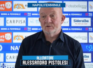 Alessandro Pistolesi, Napoli Femminile: “Il Milan non è stato superiore, le mie ragazze meritavano il pareggio”