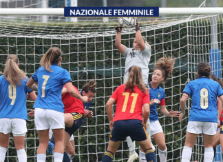 Azzurrine battute in amichevole dalla Spagna, lunedì nuovo test con i Paesi Bassi