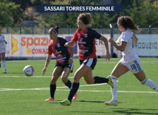 Sassari Torres, risultato amaro contro il Como: le rossoblù ancora a 0 punti in classifica