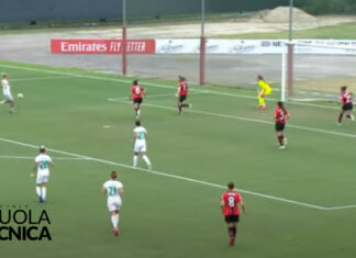 “A scuola di tecnica”: il goal di Kamila Dubcova in Milan – Sassuolo