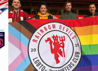 Il Manchester United ha supporto del gruppo di tifosi LGBTQ+ “Rainbow Devils”
