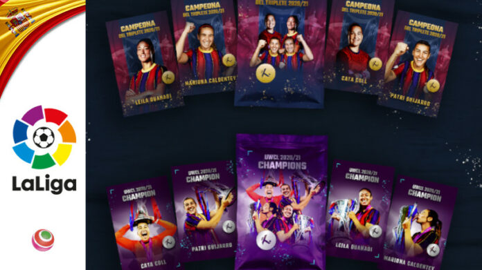 PrimeraDivision-Femenina-2021-Agencias-Unik_NFT NFT triplete e vittoria Women's Champions League