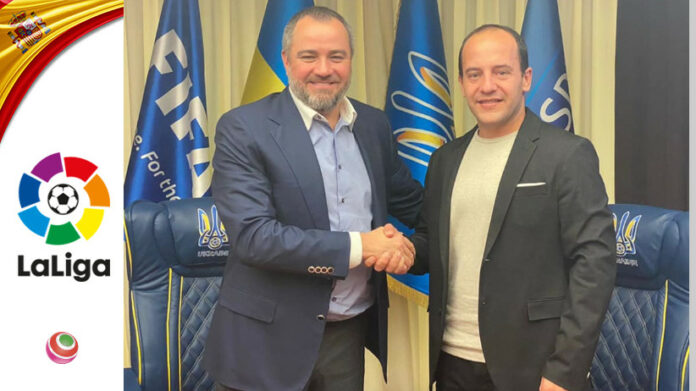 Ucraina-2021-Lluis_Cortes_nuovo-allenatore Lluis Cortés e Andrii Pavelko, Nazionale Ucraina di calcio