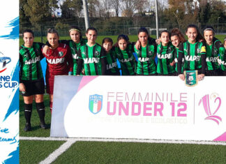 Torneo Under 12 femminile “Danone cup”: il Sassuolo chiude al sesto posto