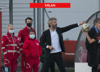 Maurizio Ganz, AC Milan: “Partita complicata, il livello si sta alzando. Miglioreremo sotto l’aspetto del gioco”