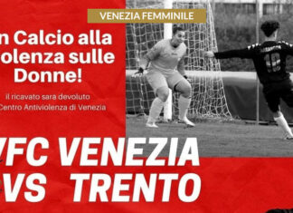 Un calcio alle violenza sulle donne: l’iniziativa del VFC Venezia per la partita di Domenica contro il Trento Calcio Femminale
