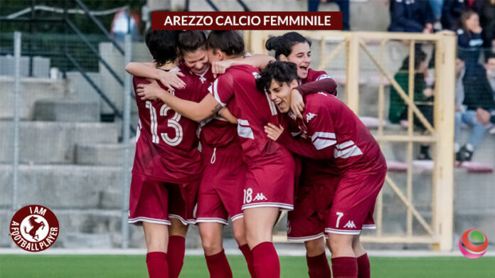 arezzo-calcio-femminile-esultanza