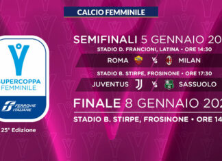 Venerdì a Roma la conferenza stampa di presentazione della Supercoppa Ferrovie dello Stato Italiane