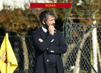 Mister Spugna, AS Roma: “Abbiamo tante assenze per COVID-19, ma non vogliamo alibi. Presenteremo una squadra all’altezza”