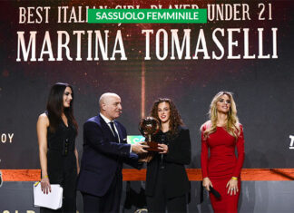 Martina Tomaselli premiata come “golden girl” da tuttosport