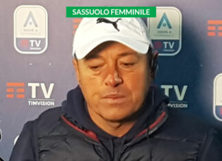 Le dichiarazioni di Gianpiero Piovani, tecnico del Sassuolo Women, a fine gara contro la Juventus: “Sono orgoglioso delle mie ragazze!”