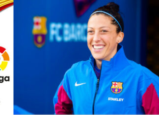 Jenni Hermoso è la massima goleador planetaria del 2021 Jenni Hermoso Barcellona massima goleador 2021 planetaria