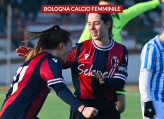 Bologna: le rossoblù in Salaborsa alla festa dello sport femminile