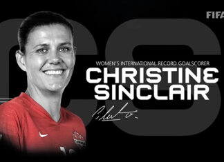 A Christine Sinclair il FIFA Special The Best Award