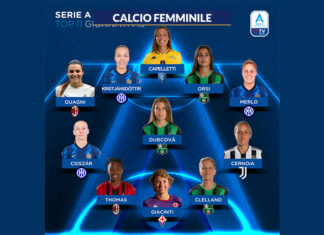 Serie A Femminile TimVision 2021/22: la Top 11 della 13ᵃ giornata di campionato
