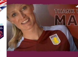 Marisa Ewers termina la sua carriera da calciatrice: “Essere il capitano dell’Aston Villa è stato un onore e un risultato di cui sono orgogliosa”