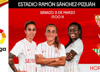 Si giocherà al Pizjuán il derby Sevilla-Betis del 5 marzo Sevilla-Betis