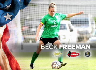 Pronta a segnare la prima rete in Europa: Beck Freeman è sul mercato