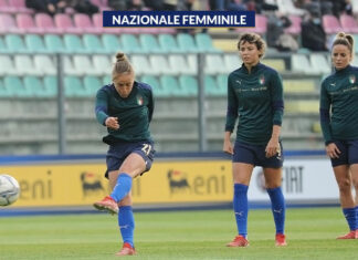 Azzurre in partenza per il Portogallo: mercoledì contro la Danimarca esordio nell’Algarve Cup in diretta su RaiPlay