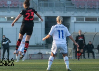 “A scuola di tecnica”: il gol di Emelie Helmvall in Milan-Sampdoria