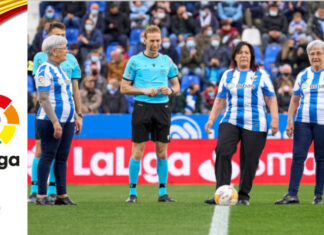 L’omaggio del Leganés alle tre sorelle pioniere del calcio femminile Leganes, 8 marzo