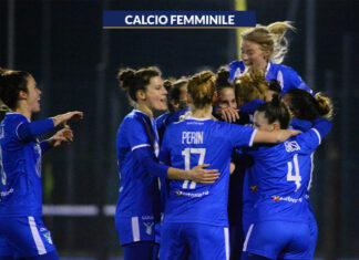 Il Brescia si aggiudica il big match col Como al fotofinish e vola in testa alla classifica